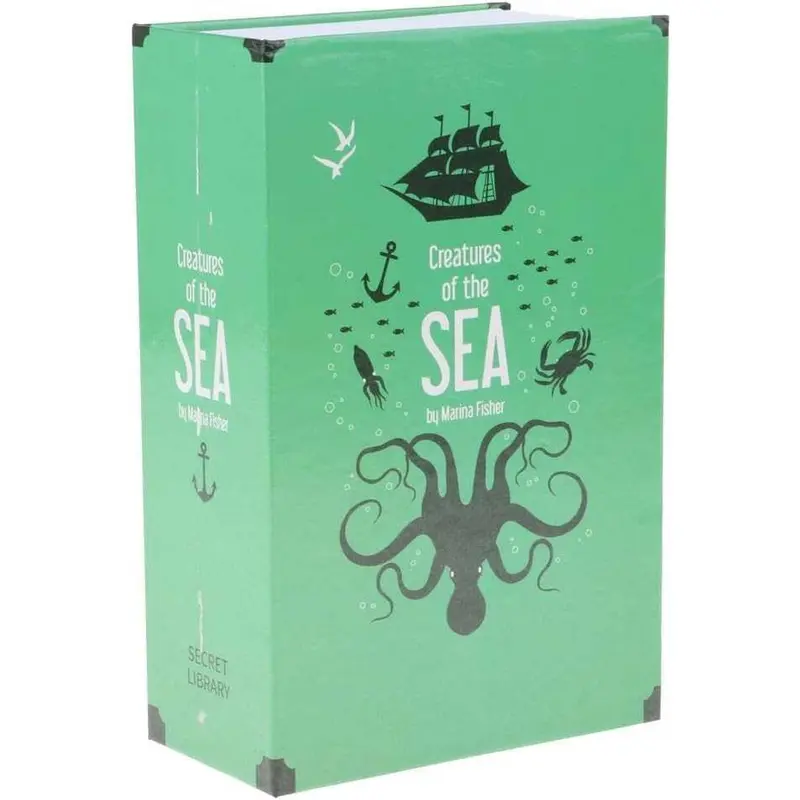 COD HOMESAFE Brangkas Berangkas Brankas bentuk buku kunci penyimpanan uang pribadi Hidden Safety Box Book Password Lock Size S KBS 801M 2