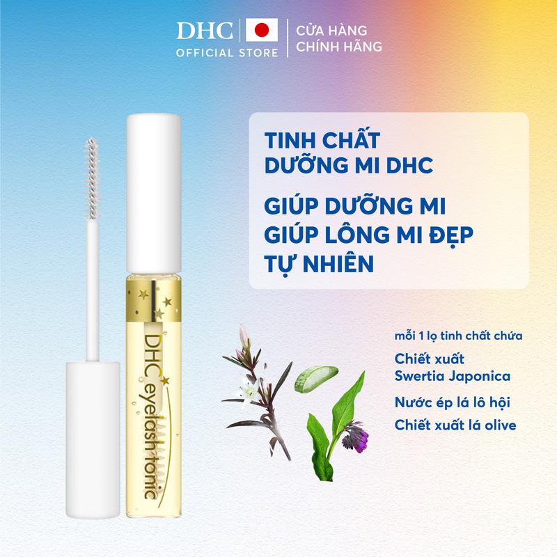  DHC Eye Lash Tonic - Tinh Chất Dưỡng Mi DHC Nhật Bản Hỗ Trợ Mi Chắc Khỏe Mọc Dài Dày Và Giúp Giảm Mi Gãy Rụng 6.5ml  Mascara Dưỡng Mi  