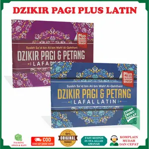 Pustaka Arafah A7 SAKU Dzikir Pagi dan Petang LAFAL LATIN Plus Zikir Setelah Shalat Sore Malam Subuh Syaikh Sa'id bin Ali bin Wahf Al-Qahthani Dzikir Pagi & Petang Lafal Latin