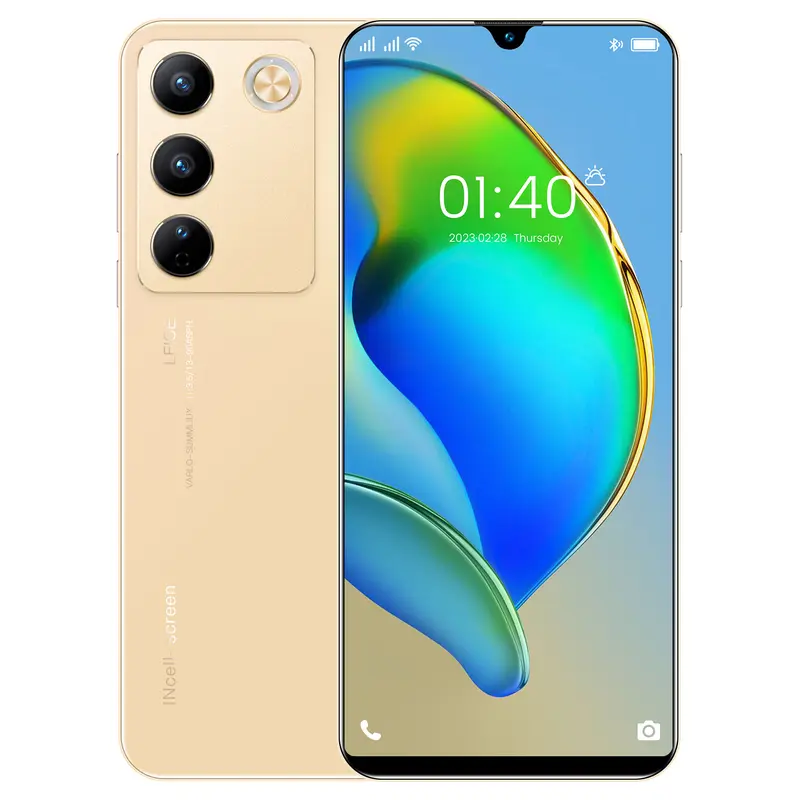 Ponsel pintar V27e 5G layar besar 16G+1TB memori besar 1