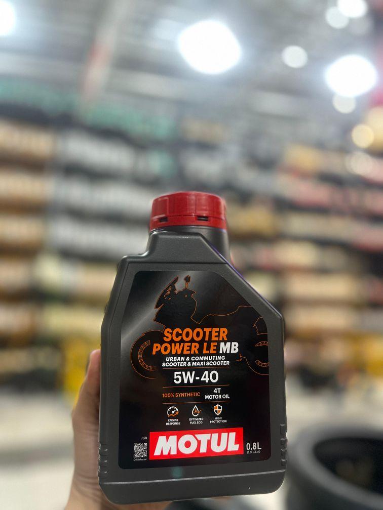 OLI MOTUL SCOOTER POWER LE MB 5W-40 0,8L engine oil