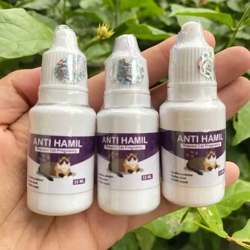 Obat KB Anti Hamil untuk Kucing 15ml - Obat KB Kucing 3