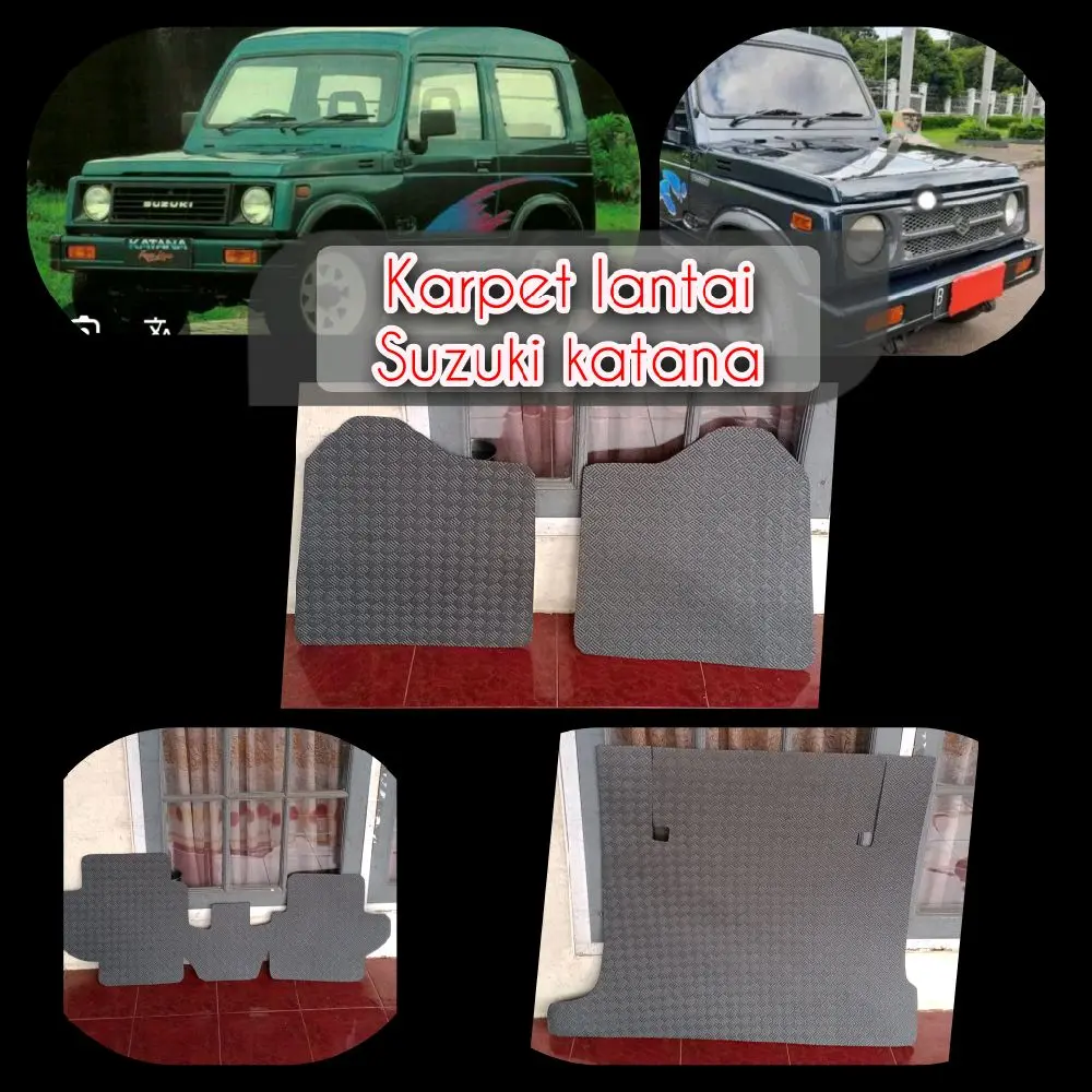 karpet spoon Suzuki katana tebal 6-7mm
