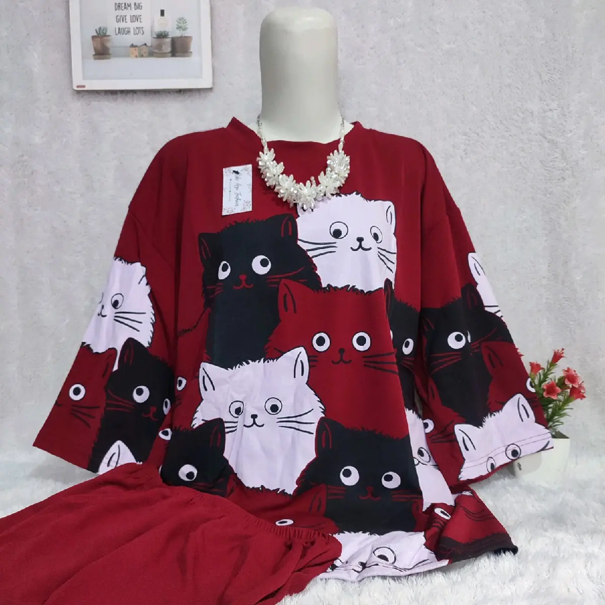 Setelan Oversize Ld 130an .