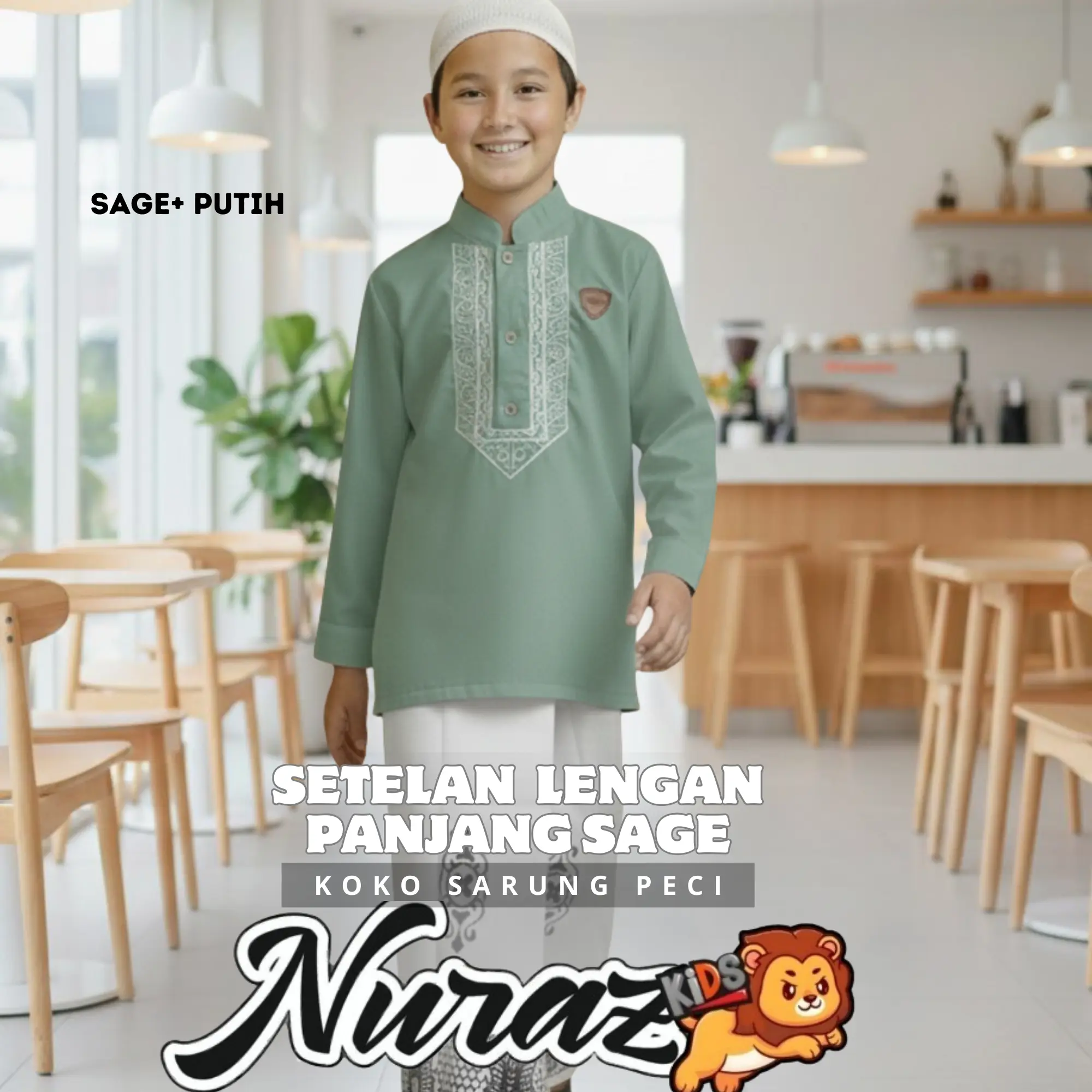 KOKO SAGE+ SARUNG PUTIH