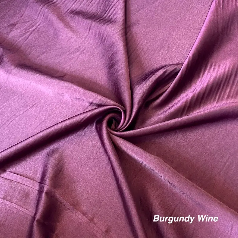 Kain Premium Maxmara Silk Polos /0,5m Satin Jilbab Satin Jilbab 6