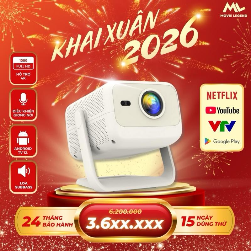   Don Nguyen  Tết 2026  Máy Chiếu Q10 Ultra Max Version 2 - Máy Chiếu Movie Legend Hỗ Trợ Full HD - DonNguyen  HCM1  Don Nguyen 