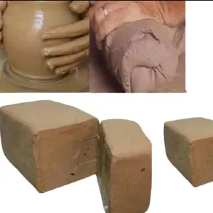 tanah ampo lempung liat untuk perkarya dan kerajinan berat (500grm)