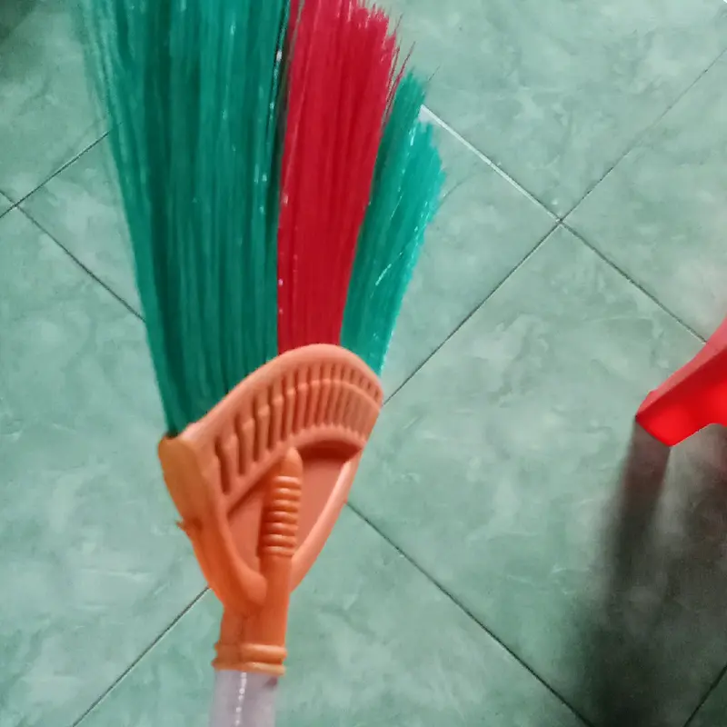 Sapu nilon/ sapu senar dari bahan benang Plastik serabut tebal satu set 3