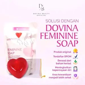 DOVINA FEMININE SOAP SABUN KEWANITAAN Dengan Extra Sirih Dan Manjakani