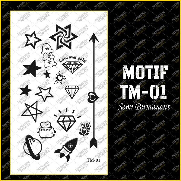 Tatomaniagaleri-Tato Motif TM / Tato temporer seri Tato Mini / Tato semi permanent 7