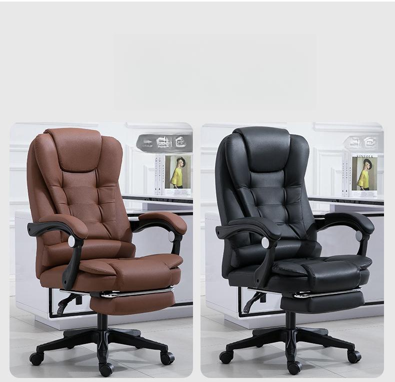 Kursi Kantor Kursi Kerja Direktur Kursi Gaming Mengangkat Dan Menyesuaikan Bagian Belakang, Kembali Ke Bantal Untuk Tidur,Peningkatan 30% Dalam Kepenuhan Pengisi 4