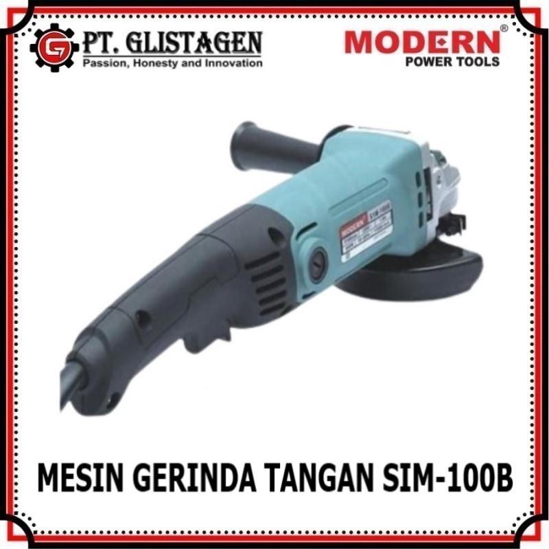 MODERN SIM-100B Mesin Gerinda Tangan Angle Disc Grinder Gurinda 4" inch SIM 100B 3