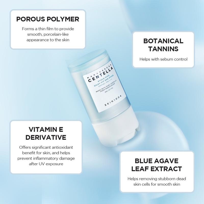 SKIN1004 Hyalu-cica Silky-fit Sunstick SPF50+ PA++++ 7gr 3