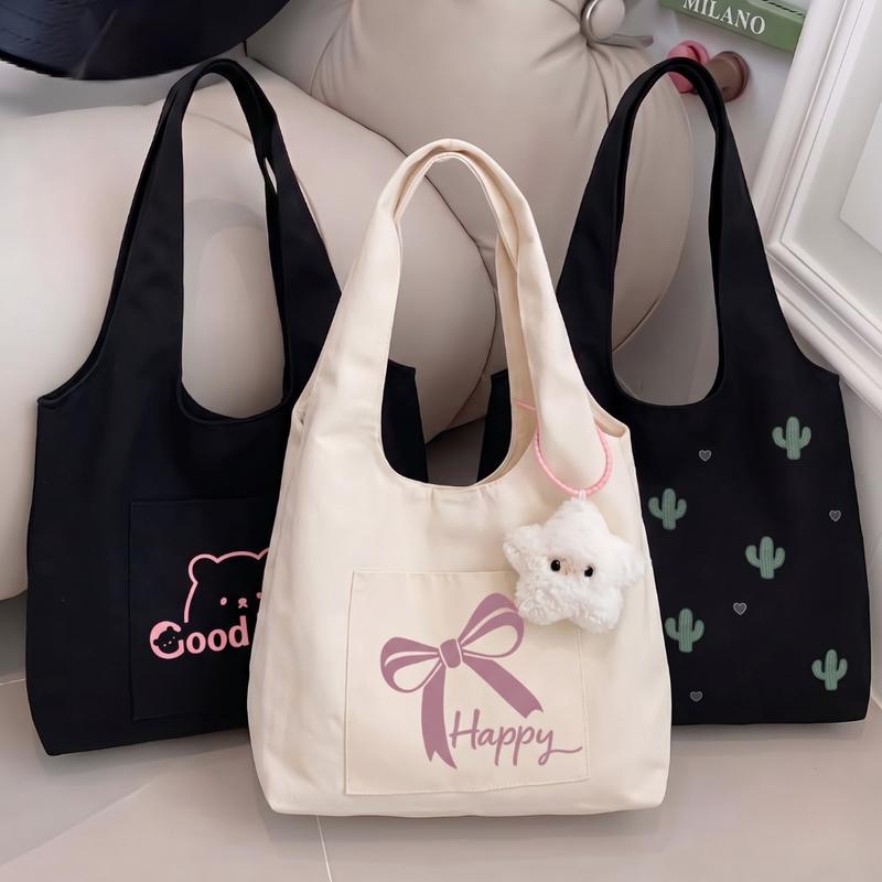 Túi Vải Đeo Vai Phong Cách Tiện Dụng, Túi Tote Form Xinh Đựng Đồ Đi Học, Đi Làm, Đi Chơi, Túi Liền Thân Vừa Tập Sách Vở a4