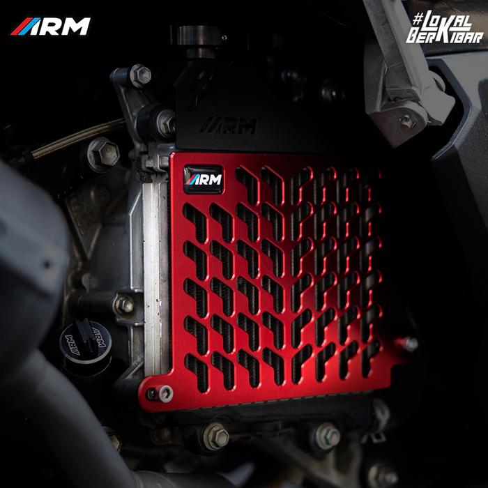 Promo ARM COVER RADIATOR TYPE PATTERN FULL CNC Motorcycle - VARIO & PCX ...