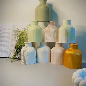 [DH.US] VAS NANDY | pot bunga kering| vas aestetic | dekorasi konten | Souvenir | pot gypsum aestetic | dekorasi rumah | vas bunga kering kertas