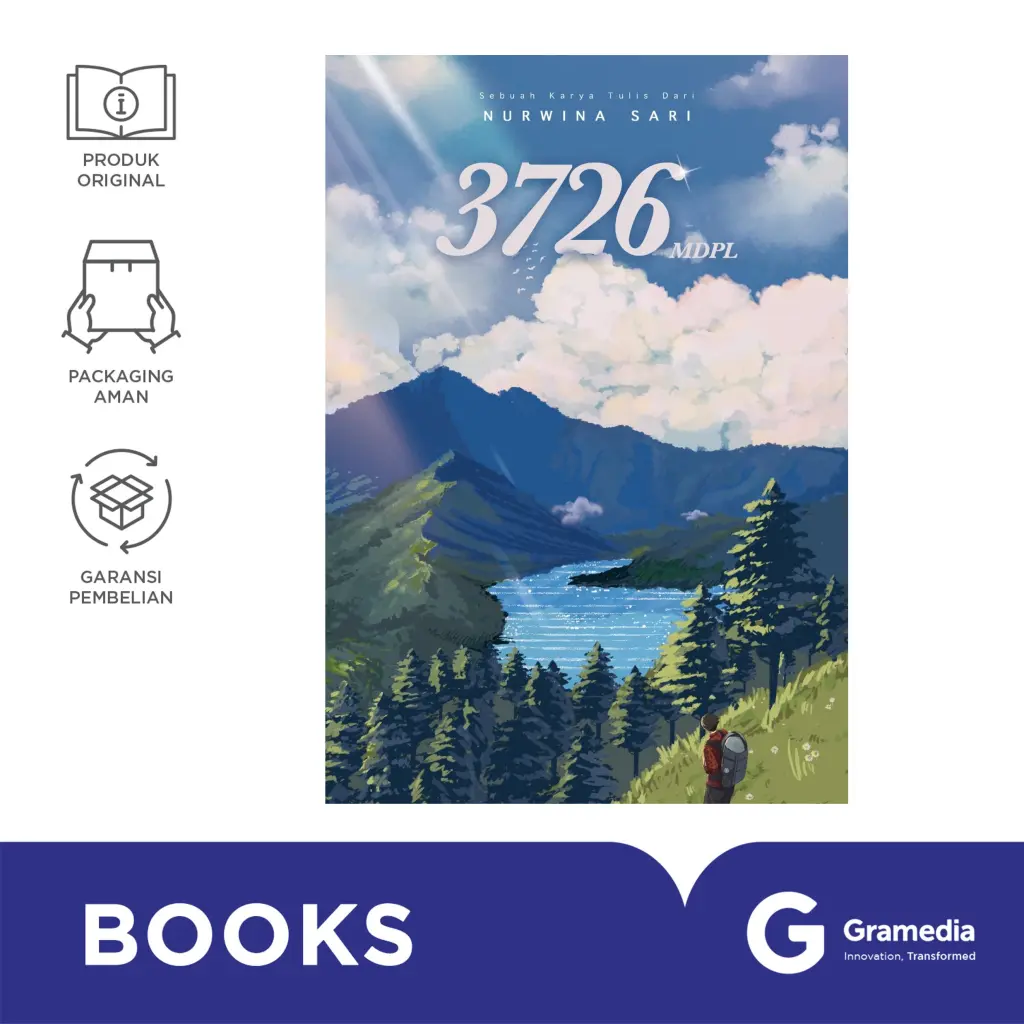 Gramedia - Buku Novel 3726 MDPL (Sebuah Karya Tulis dari Nurwina Sari)