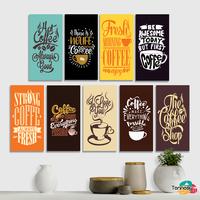 Gambar TENNESY Hiasan Dinding Aesthetic Kopi Quote Motivasi 10x20CM Wall Decor Pajangan Kafe Dekorasi Kamar - X1A dari Tennesy Kota Malang 1 Tokopedia