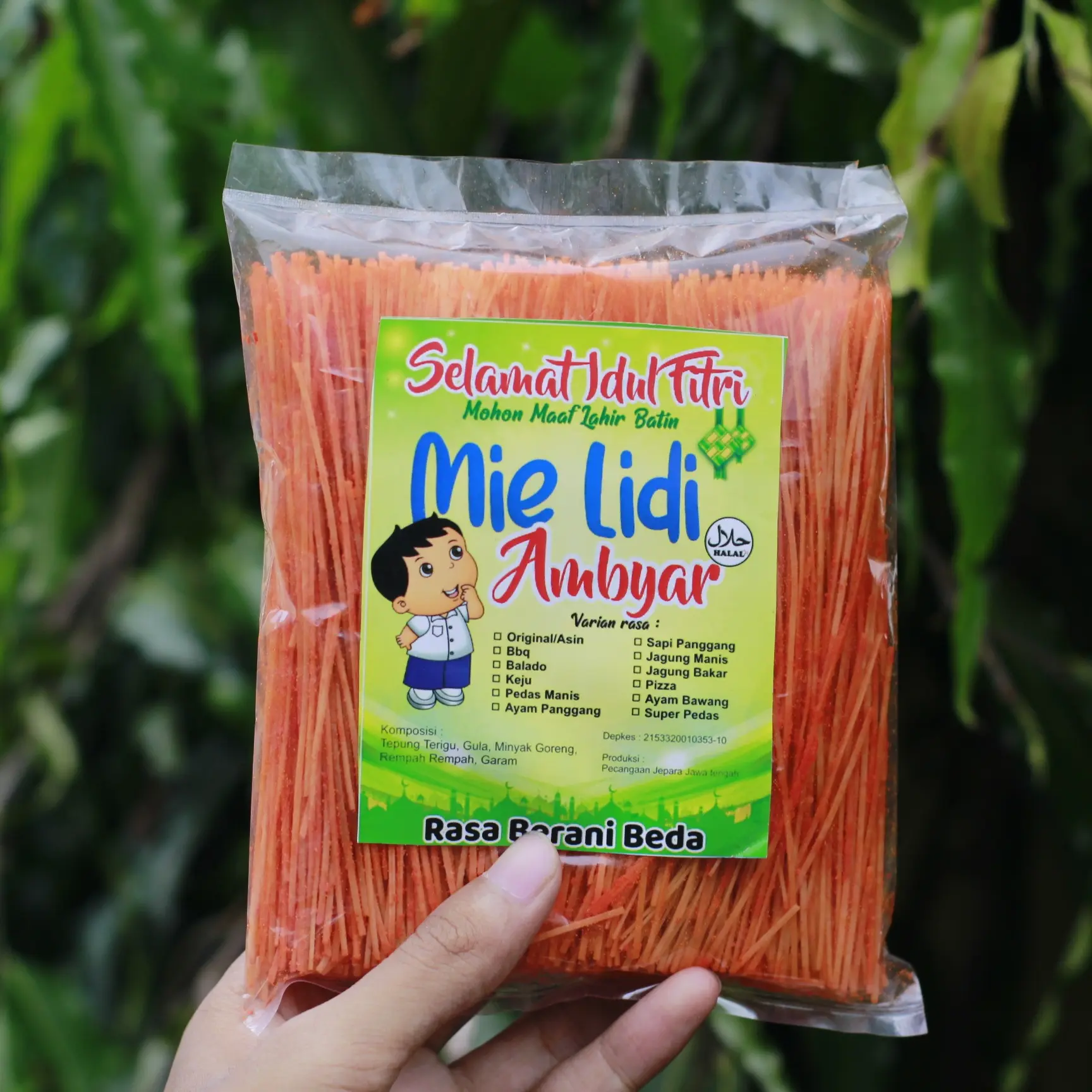 Mie Murah 150gr/mielidi/miegepeng/milidimurah /Jajanan/mielidienak /lidian/mielidigurih.