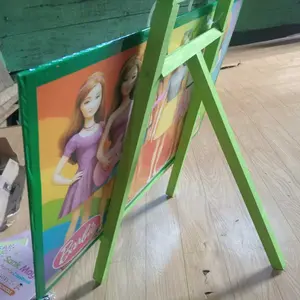 Papan tulis anak tiga ukuran/Papan tulis anak dengan penyangga/Papan tulis anak/Papan tulis white board/1set Papan tulis anak/Papan tulis murah/White board