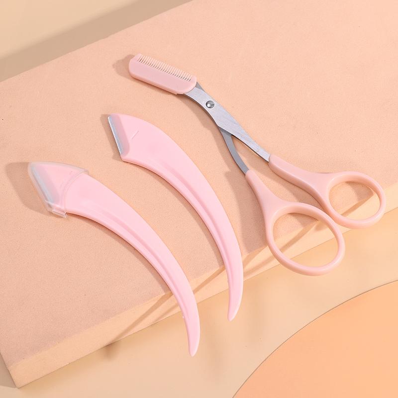 Product Introduction of Portable Eyebrow Trimming Tool for Women Professional Eyebrow with Comb Brow Tool Accessories 8
