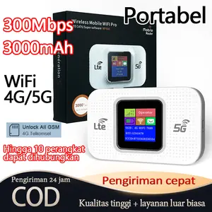 Modem Wifi 5G All Operator 3000mAh Battery Wifi MF68E Portable 4G All Operator 150Mbps 4G/5G Support ALL TELCO