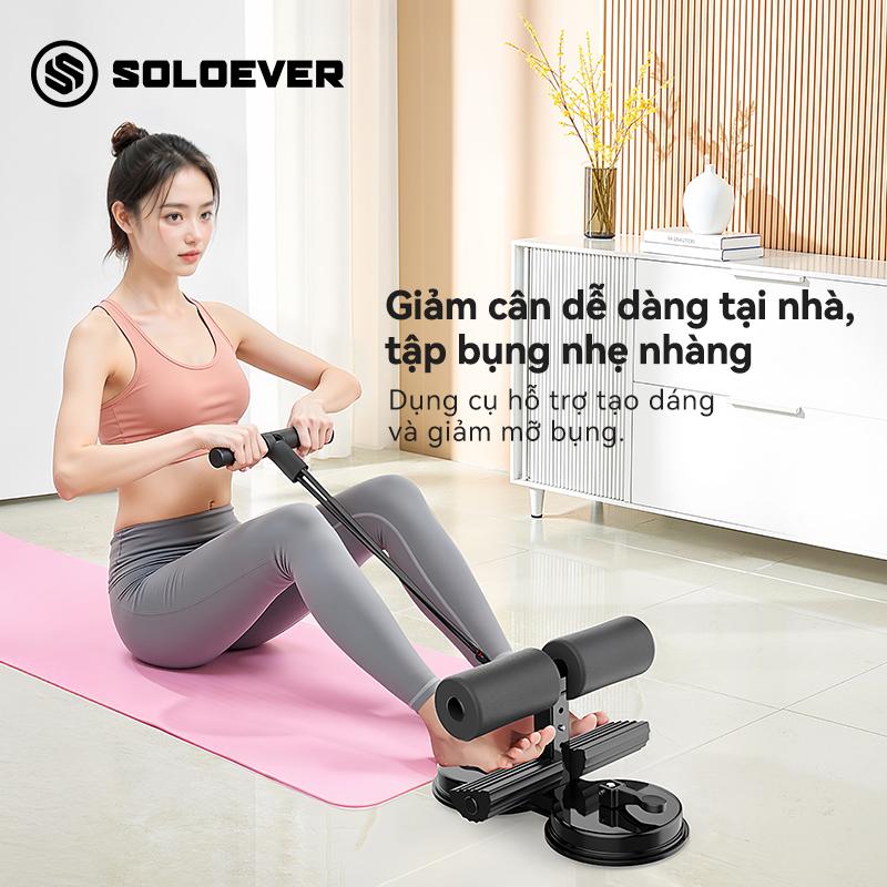 【Mua 1 Tặng 1 SOLOEVER Dây Kháng Lực Đa Năng Kèm Đĩa Đôi & Dây Kéo Hình 8, Giúp Giảm Mỡ, Định Hình Cơ Thể, Tập Mông Đẹp Chân Thon, Dụng Cụ Gym Tại Nhà Chịu Lực 130KG