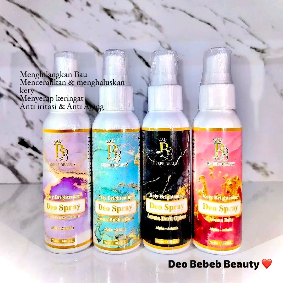 BEBEB BEAUTY DEO SPRAY KETY CERAH DAN HARUM 100ml