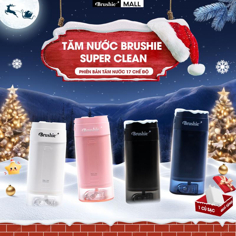 DEAL ĐỘC QUYỀN Tăm nước SuperClean 4 màu sắc cá tính nhỏ gọn tiện lợi hỗ trợ làm sạch hiệu quả BẢO HÀNH 12 THÁNG + TẶNG 1 CỦ SẠC