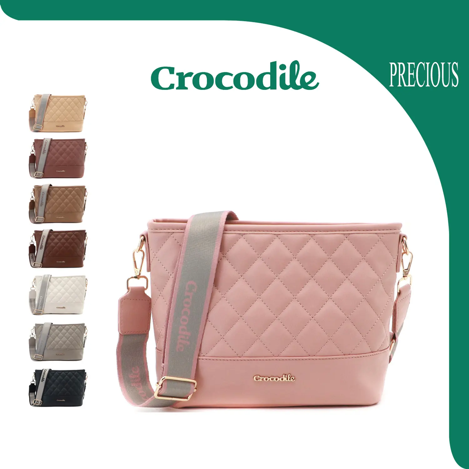 Crocodile RHQE Women Sling Bag New Design