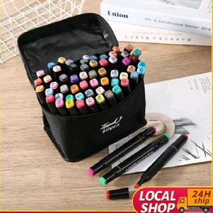 24/36/48//60/80 Colors markers set double tip oily alcohol sketch art comic animation design drawing painting graffiti white board marker paint marker pens in pens colors pen school office supplies stationery marker set/ alcohol markers/highlighter
