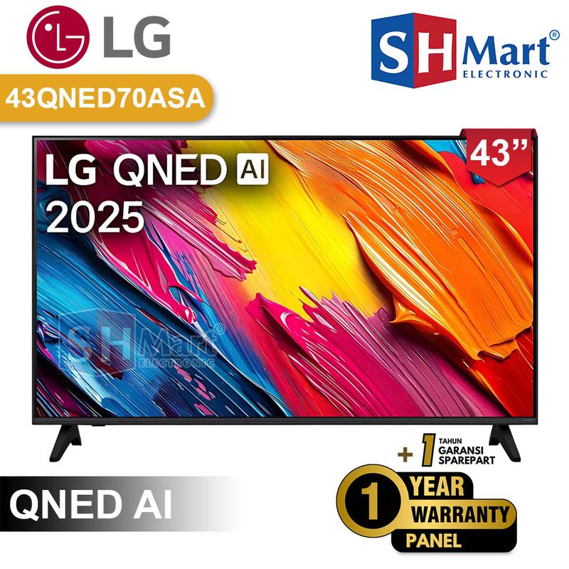 Lg Smart Tv 43 Inch QNED AI QNED70 4K UHD 43QNED70ASAATI / 43QNED70ASA ...