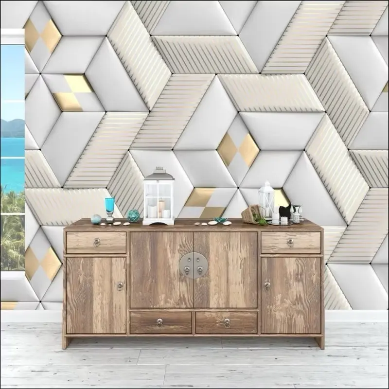 Wallpaper stiker dinding BERLIAN SILVER 7m s/d 8m X 45cm 5