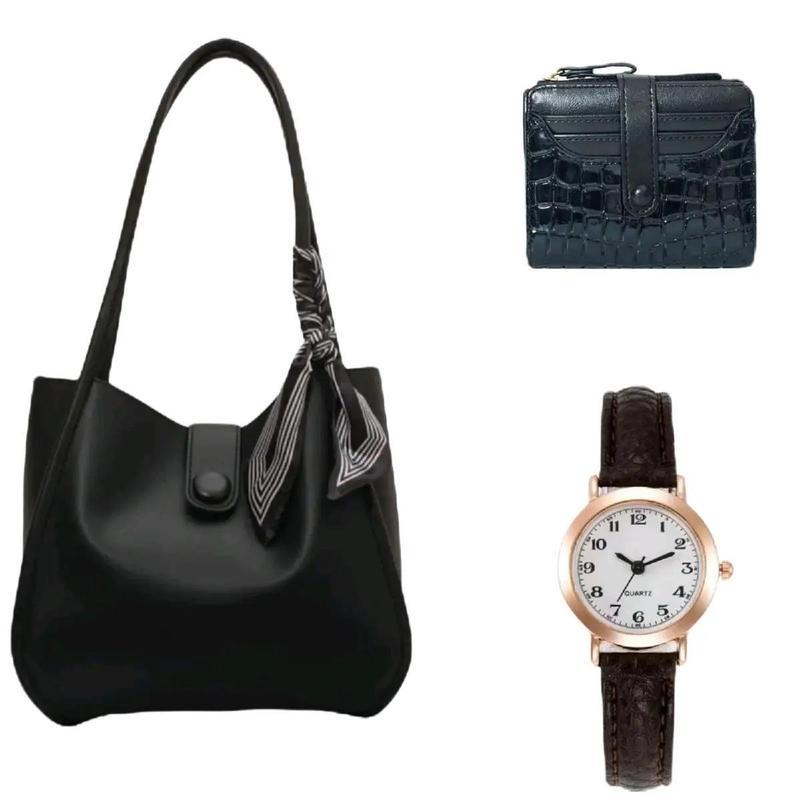 Set Hemat Totebag Florida + Dompet Genie + Jam Tangan Small Wanita - Selempang 1