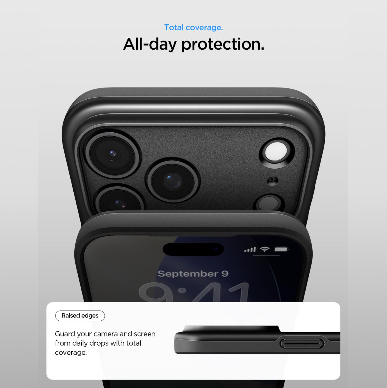 Spigen iPhone 17 Pro Case Thin Fit MagFit - Black ACS10339 (Offline SKU)