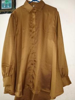 Product Review of KINKA BLOUSE SHAKILA POLOS ATASAN WANITA PREMIUM BAJU MUSLIM PANJANG TERBARU kemeja  polos atasan wanita kekinian kemeja  oversize viral Tangan Kancing from N**a D**a 1
