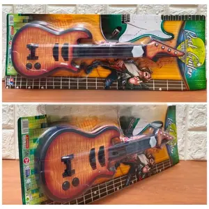 mainan gitar Mainan Anak Laki Laki Alat Musik Gitar / Rock guitar Classic guitar 16 inch wood design