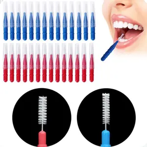 10Pc Sikat sela gigi interdental brush / sikat gigi behel /sikat inter dental / sikat ortho Pembersihan