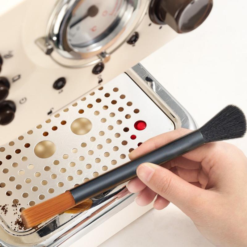 Product Introduction of Coffee Brush Grinder Cleaning Brush Coffee Powder Cleaning Brush Brewing Head Brush Set Coffee Sweeping Brush Barista Tools 14
