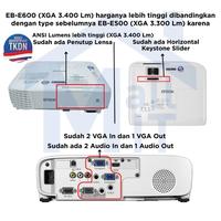 Gambar Proyektor EPSON EB-E600 EBE600 EB E600 XGA 3LCD 3400 Lumens TKDN Split Screen VGA HDMI Garansi Resmi - Eb-E600 dari Mall IT Medan Kota Medan 4 Tokopedia