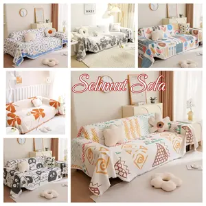 Selimut penutup sofa / Handuk sofa blanket / Anti debu / Cover sofa selimut
