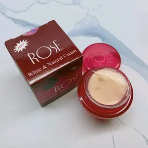 3 Pcs Cream Rose Whitening Kualitas Super Pencerah Wajh