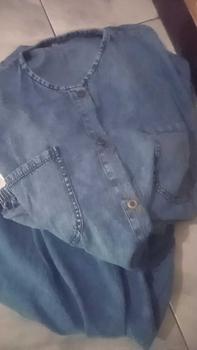 Product Review of Setcel - A03 SYEHAL COLLECTION- Oneset / Setcel Kemeja Wanita Full Jeans - Setelan Pakaian Wanita Denim Baju Panjang from M**a A**h 7** 0