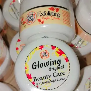 Krem Glowing Malam BPOM Pelembab Wajah Kusam & Anti Aging Kemasan Baru