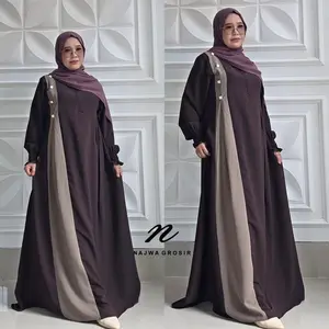 SHAFA ABAYA  sabrina anti UV gamis polos simpel elegant