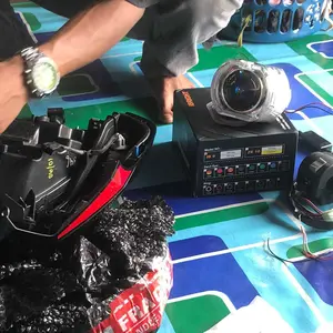 Packet Bundling IB9PRO - Projector Biled Ibright IB 9 NEW Blue lens 2.5Inc Shroud Body Black Plus Relay Di lengkapi Kipas Pendingin