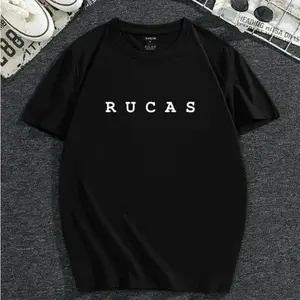 T-shirt Distro Motif Rucass Terbaru Pria / Kaos Hitam Unisex Dewasa Cotton Combed 30s / Kaos Rucass Best Seller High Quality