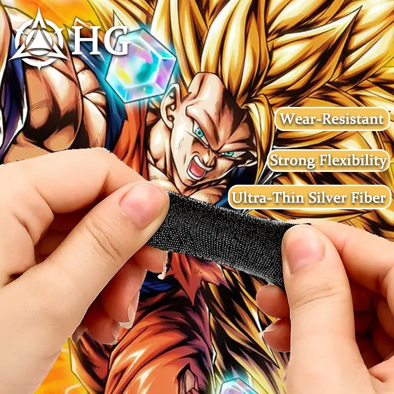 Tay Áo Ngón Tay Chơi Game, HG, Thiết Kế Dragon Ball, Chống Mồ Hôi, Thích Hợp Cho PUBG, Call of duty, Mobile Legends, Trạng Thái Sinh Tồn 5