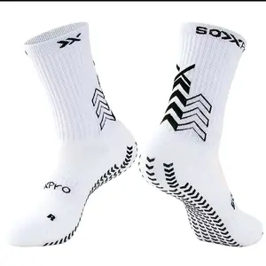 BEST SELLER Kaos Kaki Futsal & Olahraga Anti Slip Bahan Nilon Premium Tekstur Lembut Tebal 3 Ply Teknologi Grip Anti Molor Cocok untuk Semua Olahraga Bisa COD - Sport